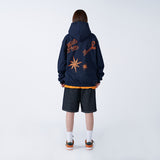 アクメドラビ(acme' de la vie) ONE CARD HOODIE NAVY