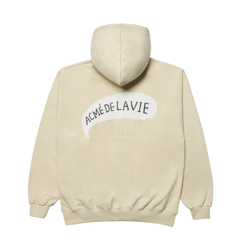 アクメドラビ(acme' de la vie)  SPEECH BALLOON TEDDY BEAR HOODIE BEIGE