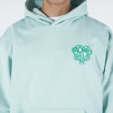 アクメドラビ(acme' de la vie)  SHAKING HEART HOODIE MINT