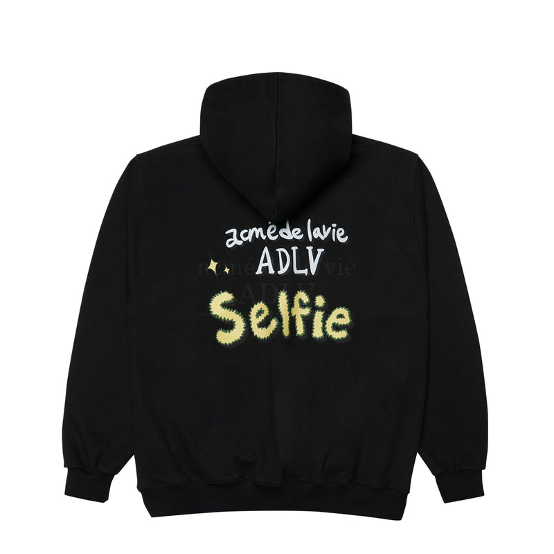 アクメドラビ(acme' de la vie)  SELFIE HOODIE BLACK