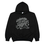 アクメドラビ(acme' de la vie) SPACEMAN TEDDY BEAR REFLECTOR HOODIE BLACK