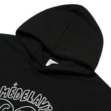 アクメドラビ(acme' de la vie) SPACEMAN TEDDY BEAR REFLECTOR HOODIE BLACK