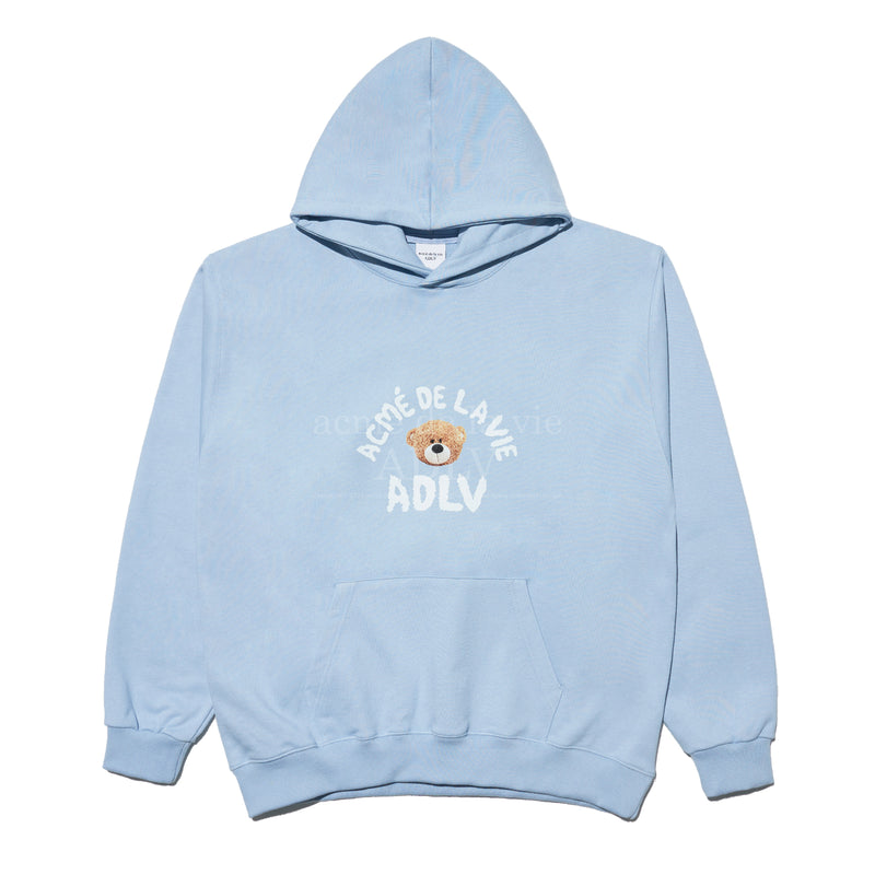 アクメドラビ(acme' de la vie)  TEDDY BEAR (BEAR DOLL) HOODIE SKYBLUE