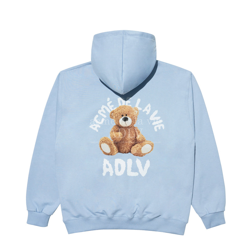 アクメドラビ(acme' de la vie)  TEDDY BEAR (BEAR DOLL) HOODIE SKYBLUE
