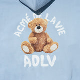 アクメドラビ(acme' de la vie)  TEDDY BEAR (BEAR DOLL) HOODIE SKYBLUE