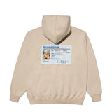 アクメドラビ(acme' de la vie)  TEDDY BEAR'S LICENSE HOODIE BEIGE