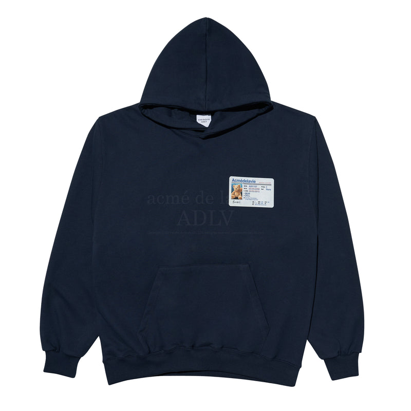 アクメドラビ(acme' de la vie)  TEDDY BEAR'S LICENSE HOODIE NAVY