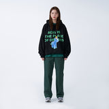 アクメドラビ(acme' de la vie) UNICORN CLAY HOODIE BLACK