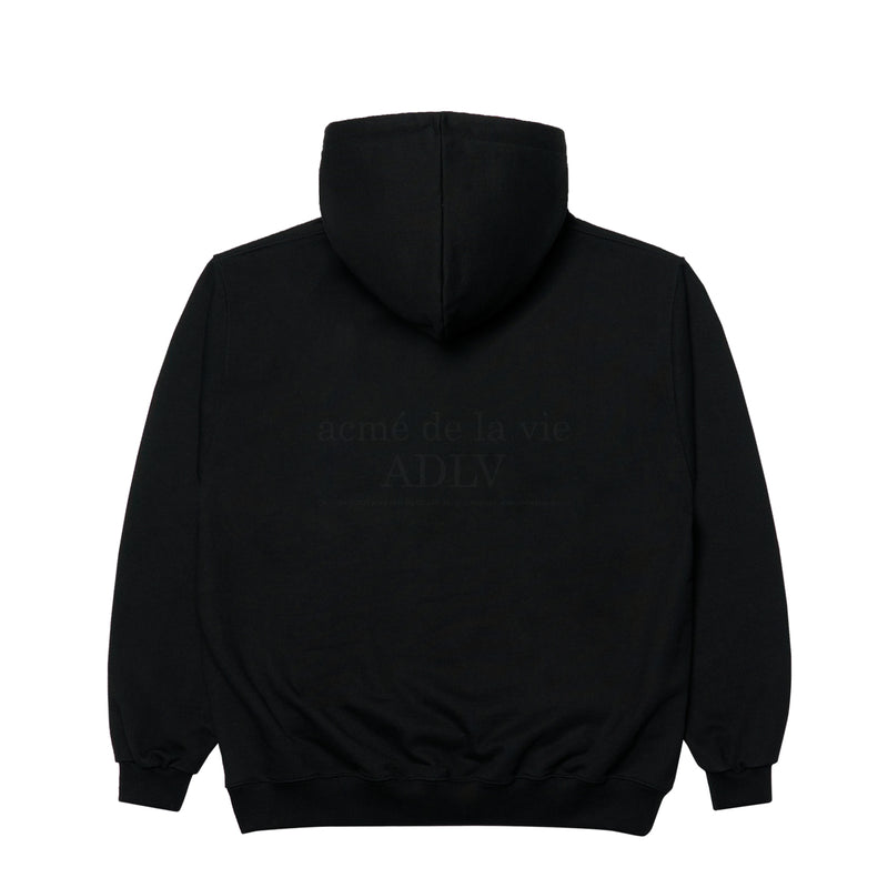 アクメドラビ(acme' de la vie) VINTAGE LAUREL HOODIE BLACK