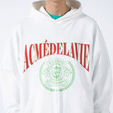 アクメドラビ(acme' de la vie) VINTAGE LAUREL HOODIE OFFWHITE