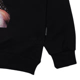 アクメドラビ(acme' de la vie)   ADLV BABY FACE HOODIE BLACK GREY TEDDYBEAR