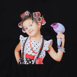 アクメドラビ(acme' de la vie)   ADLV BABY FACE HOODIE BLACK HAIR DRYER