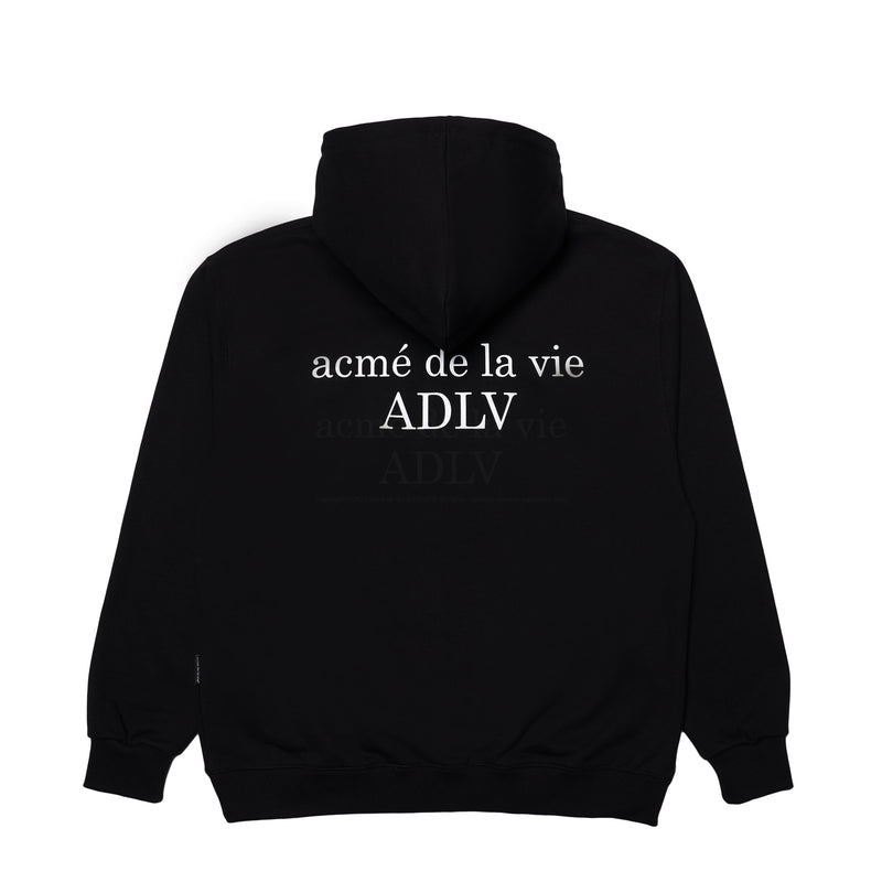 アクメドラビ(acme' de la vie)   ADLV BABY FACE HOODIE BLACK SCHOOL BAG