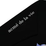 アクメドラビ(acme' de la vie)   ADLV BABY FACE HOODIE BLACK SCHOOL BAG