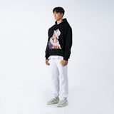 アクメドラビ(acme' de la vie)   ADLV BABY FACE HOODIE BLACK SCHOOL BAG
