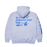 アクメドラビ(acme' de la vie) A HOODIE LIGHT PURPLE