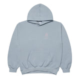 アクメドラビ(acme' de la vie) AV COLOR EMBOIDERY LOGO HOODIE LIGHT GREY