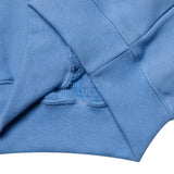 アクメドラビ(acme' de la vie) AV COLOR EMBOIDERY LOGO HOODIE LIGHT INDIGO BLUE