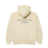 アクメドラビ(acme' de la vie) BASIC LOGO TUFT EMBROIDERY HOODIE BEIGE