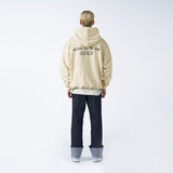アクメドラビ(acme' de la vie) BASIC LOGO TUFT EMBROIDERY HOODIE BEIGE