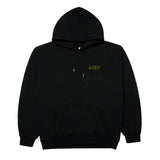 アクメドラビ(acme' de la vie) BASIC LOGO TUFT EMBROIDERY HOODIE BLACK