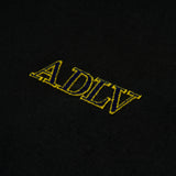 アクメドラビ(acme' de la vie) BASIC LOGO TUFT EMBROIDERY HOODIE BLACK