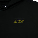 アクメドラビ(acme' de la vie) BASIC LOGO TUFT EMBROIDERY HOODIE BLACK