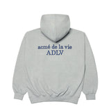 アクメドラビ(acme' de la vie) BASIC LOGO TUFT EMBROIDERY HOODIE MELANGE