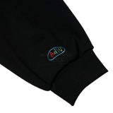 アクメドラビ(acme' de la vie) COLORFUL EMBROIDERY HOODIE BLACK