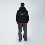 アクメドラビ(acme' de la vie) COLORFUL EMBROIDERY HOODIE BLACK