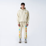 アクメドラビ(acme' de la vie) CHECK LOGO HOODIE BEIGE