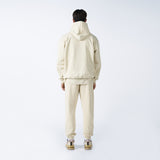 アクメドラビ(acme' de la vie) CHECK LOGO HOODIE BEIGE