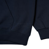 アクメドラビ(acme' de la vie) CHECK LOGO HOODIE NAVY