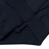 アクメドラビ(acme' de la vie) CHECK LOGO HOODIE NAVY