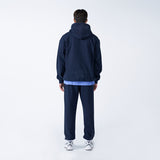 アクメドラビ(acme' de la vie) CHECK LOGO SWEAT PANTS NAVY