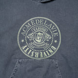 アクメドラビ(acme' de la vie) CIRCLE VINTAGE LOGO HOODIE NAVY