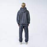 アクメドラビ(acme' de la vie) CIRCLE VINTAGE LOGO HOODIE NAVY