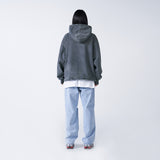 アクメドラビ(acme' de la vie) CIRCLE VINTAGE LOGO HOODIE NAVY