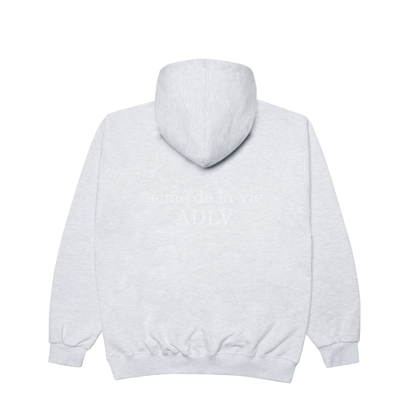 アクメドラビ(acme' de la vie)  EESSENTIAL LOGO HOODIE MELANGE