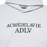 アクメドラビ(acme' de la vie) ESSENTIAL LOGO HOODIE MELANGE
