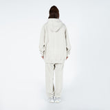 アクメドラビ(acme' de la vie) ESSENTIAL LOGO HOODIE OATMEAL