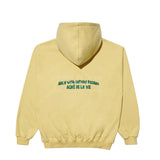 アクメドラビ(acme' de la vie)  FIRE LOGO HOODIE MUSTARD