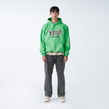 アクメドラビ(acme' de la vie) POINT LOGO HOODIE LIGHT GREEN
