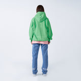 アクメドラビ(acme' de la vie) POINT LOGO HOODIE LIGHT GREEN