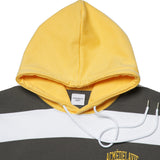 アクメドラビ(acme' de la vie) STRIPE ARCH LOGO HOODIE GREY
