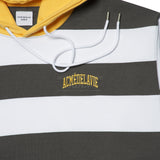 アクメドラビ(acme' de la vie) STRIPE ARCH LOGO HOODIE GREY