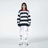 アクメドラビ(acme' de la vie) FRONT HANDPRINTING PANTS WHITE