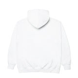 アクメドラビ(acme' de la vie) AV LOGO TUFT EMBROIDERY HOODIE WHITE
