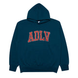 アクメドラビ(acme' de la vie) VINTAGE OLD SCHOOL LOGO HOODIE DARK GREEN