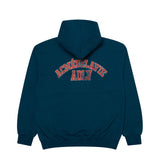 アクメドラビ(acme' de la vie) VINTAGE OLD SCHOOL LOGO HOODIE DARK GREEN